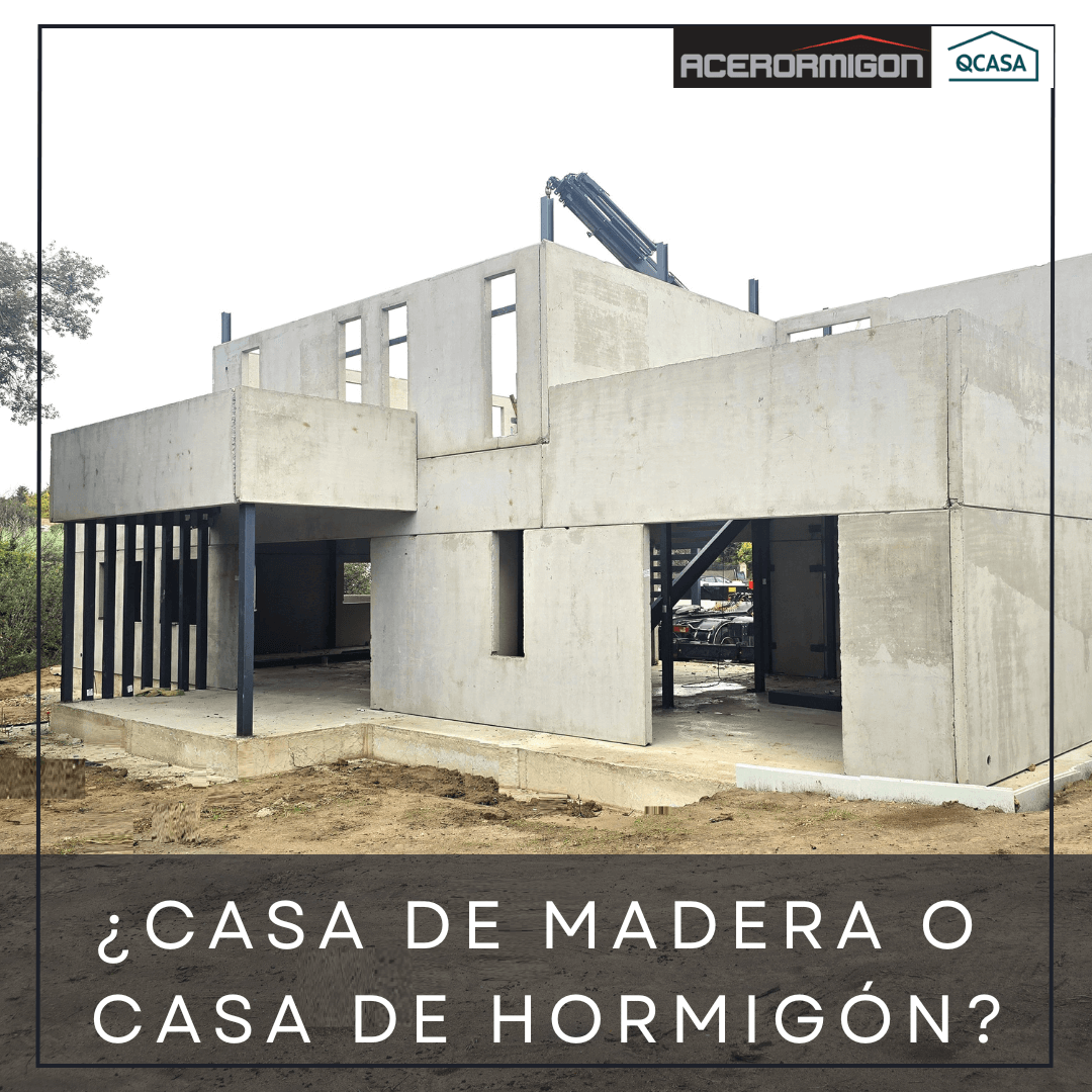 ¿Casa de madera o casa prefabricada de hormigón?